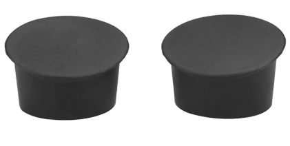 jfqm 2pcs Front Trunk Anti-Dust Caps Fit for Tesla Model 3 Screw Protective Box Hole Plug Cover Organizer Silicone Car Storage 2021-2022