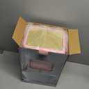 Bathroom Trash Can with Lid 4 Gallon Pink Trash Can Bedroom Trash Can Small Garbage Can with 300 Counts Trash Bags for Small Bathroom Bedroom Office