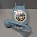 Landline Phone with Handset and Speakerphone, Retro Bluetooth Home Phone, Classic Bluetooth Desk Phone, Cordless Bluetooth Telephone with USB Rechargeable