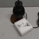 Dimmable Candle Warmer Lamp Adjustable Height Electric Wax Melt Warmer for Jar Scented Candles Suitable for Home Office Decor Birthday Gifts for Women Mom Grandmawith 2 Bulbs (A_black Metal)