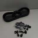 Universal Stroller Snack Tray, 4 in 1 Stroller Tray Attachment with Cups Phone Holder for Baby Toddler Stroller, 360 Rotation Universal Stroller Tray Compatible with Uppababy, Baby Jogger, etc