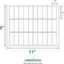500 Sheets 15000 Pcs 30 Up Labels 1" x2-5/8 Shipping Address Labels for Laser & Inkjet Printers, Mailing Labels 30 per Sheet Return Address Stickers, 30 per Page on US Letter
