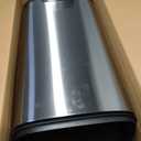 FDW | 8 Gallon Trash Can with Lid | Stainless Steel | Fingerprint-Proof