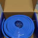 15 Ft Flexible Race Track for Kids, Two-Lane Flex Blue Track for 1:64 Diecast Cars, Includes 6 Suction Cups & 1 Rope, Portable Design, Birthday Gift for Boys & Girls Ages 3-8 (Cars Not Included)