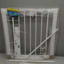 Safety 1st Easy Install Walk Thru Baby Gate for Doorway With Door, Dog Gates, Fits 29"-38", Easy Install 28" Tall, White