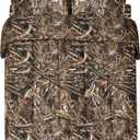 VISI-ONE Realtree Max-5 Camo Full 3 Piece Comforter Set  All-Season Lightweight Microfiber Bedding, Farmhouse Rustic Dcor, Unisex Style for Mancave, Cabin, Lodge, Ranch, Farmhouse & Modern Living
