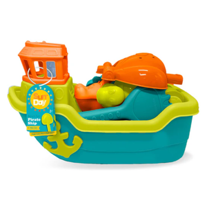 SUN DAY PIRATE SHIP BEACH TOY SET
