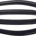 Lightronic Extra Durable Outside-Mount Auto Vent Window Visor, Fit 2013-2022 Buick Encore (EXCLUDES Encore GX), 2013-2022 Chevrolet Trax, UV Protection Rain Guard, Original Wind Deflector, Smoke, 4Pcs