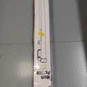 Reinforced 42" Tall X 80" Wide Retractable Baby Gate for Doorway 3.5ft Extra Tall Cat Gate for Stairs Indoor Retractable Baby Gates Extra Wide with Reinforced Bar Mesh Gates for Kids or Pets, White