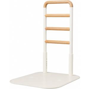 Chair & Couch Stand Assist Bar, Heavy Duty 400LB Load Stand Assist Aid for Elderly, 4-Level Adjustable with Photoluminescent Reflective Strip, Natural Wood Non-Slip Sofa Safety Rail