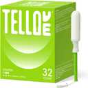 Tampons with 100% Organic Cotton Core - 32 Count(32 Super Tampons), Featuring 360 Comfort-Expand Technology with BPA-Free Applicator, Leak-Proof for 8 Hours, Comfort-Fit for Sensitive Skin