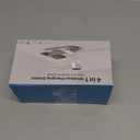 Aluminum 4-in-1 Charging Station for Samsung/Android with 3-Level Night Light, 18W Wireless Charger for Galaxy S25 Ultra/S24/S23/S22/Note 20,Galaxy Watch Ultra/8/7,Galaxy Buds 3 Pro(Starlight)