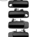 Gledewen Exterior & Interior Door Handle Set, Beige, Compatible with 1997-2001 Toyota Camry, Front & Rear & Left & Right, 6922033040, 6921033040, 6927733020, 6927833020, Driver Passenger Handle