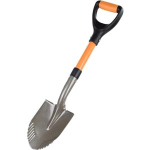 28 inches Small Shovel Garden Shovel for Digging with Trenching Blade and D-Handle,Short Handled Round Shovel Survival Shovel for Car Perfect for Digging Soil, Dirt, and Gravel
