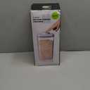 Ankou Airtight Food Storage Container with Pop Lid & 130ml Scoop, 4L/4.2qt *2 BPA-Free Cereal, Rice, Flour, Pasta & Snack Container, Stackable & Durable,Kitchen Pantry Organizer