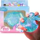 Hello KittyÂ® and Friends SLIMYGLOOP Gelli Gels â€“ Cinnamorollâ„¢, Slow Rising Sensory Squeeze Toy with Glitter, Gel Filled Fidget Toys