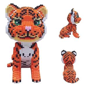 Creator Tiger Building Set, Tiger Micro Building Blocks for Boys Age 8-12,Cat Mini Blocks Sets for Kids,Boys & Girls 8 Plus Years Old（6488 Pieces）