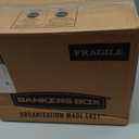 Bankers Box Heavy Duty Portable Plastic File Box with Hanging Rails, Letter, 1 Pack (0086304)