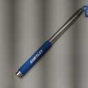 10 FT Telescoping Pickup Tool Magnetic Pole with Hook, Telescopic Push Pull Rod Wire Reacher Grabber Disc Golf retriever, Telescopic Magnetic Pick-Up Tool