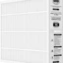 MERV 15 Replacement Air Filter, Compatible with Bryant/Carrier Infinity 16" x 25" Air Purifier GAPAAXCC1625, GAPCCCAR1625, Actual Filter Size 17.2" x 24.5" x 3.5", 1 Pack