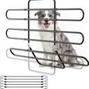 Adjustable Metal Dog Car Barrier, Universal Pet Divider with Steel Frame for SUV Truck Sedan & MPV, Car Dog Barrier & Back Seat Cargo Gate, Movable Panel Fits Seat Recline
