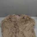 PRETTYGARDEN Women's 2026 Winter Coats Fleece Cropped Jacket Faux Fur Long Sleeve Pockets Shaggy Warm Outerwear Fall Clothes (Medium, Khaki)