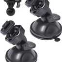 Suction Cup Mount for Yi Dash Cam 2.7', Uniden Dashcam, Black Box G1w Dash Camera etc, Hold Tightly Removeable Easy to Install and Stand Heat, 2 Pcs