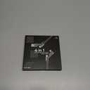 SHEZI 4-in-1 [Upgraded] USB C Cable 10FT Compatible with Lightning Cable 90 Degree, Long Fast Charging Flat Nylon Braided for iPhone 16/15 Charger Cord, Multi Charging Combo with L/USB C/USB A Ports (Grey)