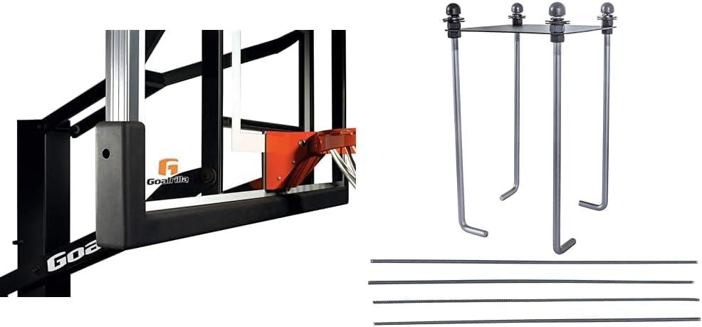 Goalrilla Universal Pro-Style Basketball Backboard Padding Fits All 54", 60", and 72" Goalrilla Basketball Systems
