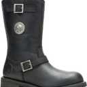 Harley-Davidson Footwear Mens Classic Cruise Tall Motorcycle Casual Boots Mid Calf - Black, 8M