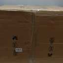 Arturesthome 23.6" Weaving Bamboo Pendant Light for Kitchen Island, Wicker Chandelier, Handmade Woven Hanging Ceiling Light Lampshade for Living Room Bedroom