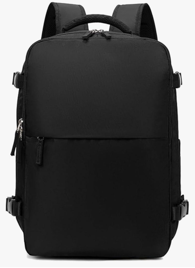  Men Women Laptop Backpack lightweight travel Bag fit for business work daily travel(Black,22 Liters)