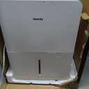 AEOCKY 50 Pint/Day Compressor Dehumidifier, 3500Sq.Ft for Basement, Home, Bedroom, Bathroom, with Drain Hose, Intelligent Humidistat, Quiet