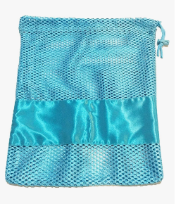 Mesh Pointe Shoe Bag,PSPSKY,Sky Blue,One-Size