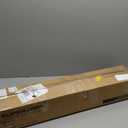 SUPERJARE 78.8 Inch Narrow Console Table with Outlet, Sofa Tables, Behind Couch Table, Long Entryway Tables with Charging Station, for Living Room, Black