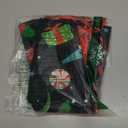 Christmas Dinosaur Tree Skirt 36in, Black Dinosaur Christmas Tree Ornament Decor for Funny Santa Claus Black Dinosaurs Christmas Tree Mat, Dino Xmas Decorations for Home New Year Holiday Party