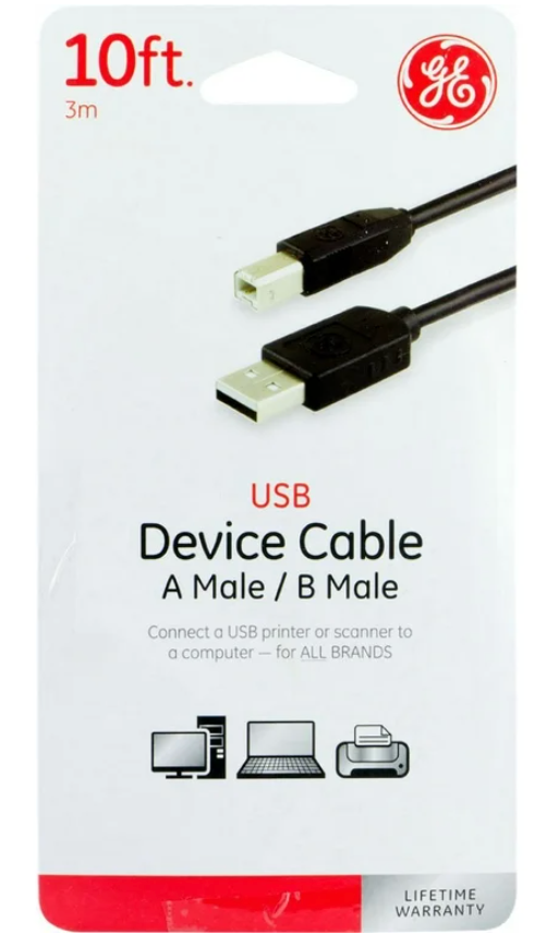 USB Device Cable a Male / B Male