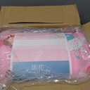 Dream Factory Magical Princess Ultra Soft Microfiber Girls Comforter Set, Pink, Twin