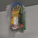 ELEAD 33 Piece Premium Bungee Cords Assortment Jar, Includes 10", 18", 24", 32", 40" Bungee Cord with Hooks, 6" Nylon Cable Ties, 8" Canopy Tarp Ball Ties and Tarp Clips