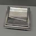 [Upgraded]AMI PARTS 6" Stainless Steel Dryer Vent Cover, Exterior Wall Vent Cover with Metal Mesh Screen and Louvre for AC Vent, Range Hood Vent, Dryer Vent