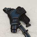 rabbitgoo Dog Harness No Pull with 2 Leash Clips, Adjustable Soft Padded, Reflective Oxford No Choke Pet Vest with Easy Control Handle for Medium Sized Dogs, Blue Coral, M