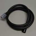 Silicone Shower Hose 59 Inches Ultra-Soft, Long Anti-Kink Replacement Shower Head Hose Extension for RV, Sprayer, Bidet, Pet Cleaning, Black