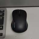 TECKNET Wireless Keyboard and Mouse Combo, Mini Cordless Computer Keyboard and Mouse Set 2.4GHz, Silent Adjustable 1600 DPI, Quiet Click, Lag-Free for Computer, Laptop, PC, Windows, Mac, Chrome OS(GS) (Black Gray)