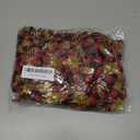 24 Christmas Glitter Artificial Poinsettia Flowers Xmas Poinsettia Artificial Wedding Flowers Decorations Xmas Tree Ornaments with Clips for Party Favors, 6 Inch, 4 Inch, 3 Inch (Red Black, Gold)