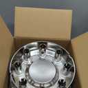 2pcs 2005-2017 F350 2WD Dually Pickup Truck Chrome Front Wheel Center Cap Replace 5C3Z1130SA