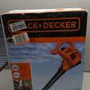 BLACK+DECKER Corded Leaf Blower Leaf Vacuum and Leaf Mulcher 3-in-1, Up to 230 MPH, 12 Amp Handheld Blower and Vacuum Combo (BV3600)