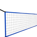 Pool Volleyball Net Set with Weighted Base 15-32ft Adjustable Net for Inground Pools Portable Outdoor Volleyball Set for Pool with 2 Balls for Adults Teens Backyard Party Fun