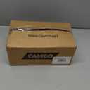 Camco Wheel Chock with Rope for Easy Removal, Helps Keep Your Trailer or RV in Place (Pack of 2) - 44471