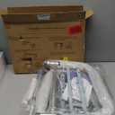 Toilet Safety Rails, Adjustable Toilet Frame for Elderly, Seniors, Handicap & Disabled, Foldable Handicap Toilet Handles Fit Any Toilets (300 LB) (Gray)