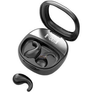 Sleep Earbuds, Innovative Sleep Mode, Noise Cancelling Headphones, Comfortable Side Sleeping, Not in The Ear, Long-Term Use Without Itching or Pain (Obsidian Black)